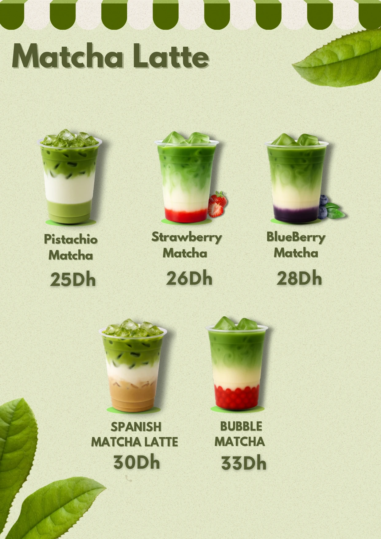 Menu page 8